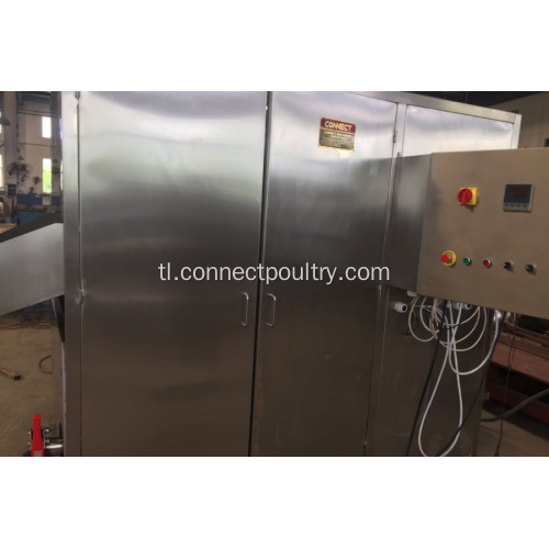 Super compact poultry processing machine